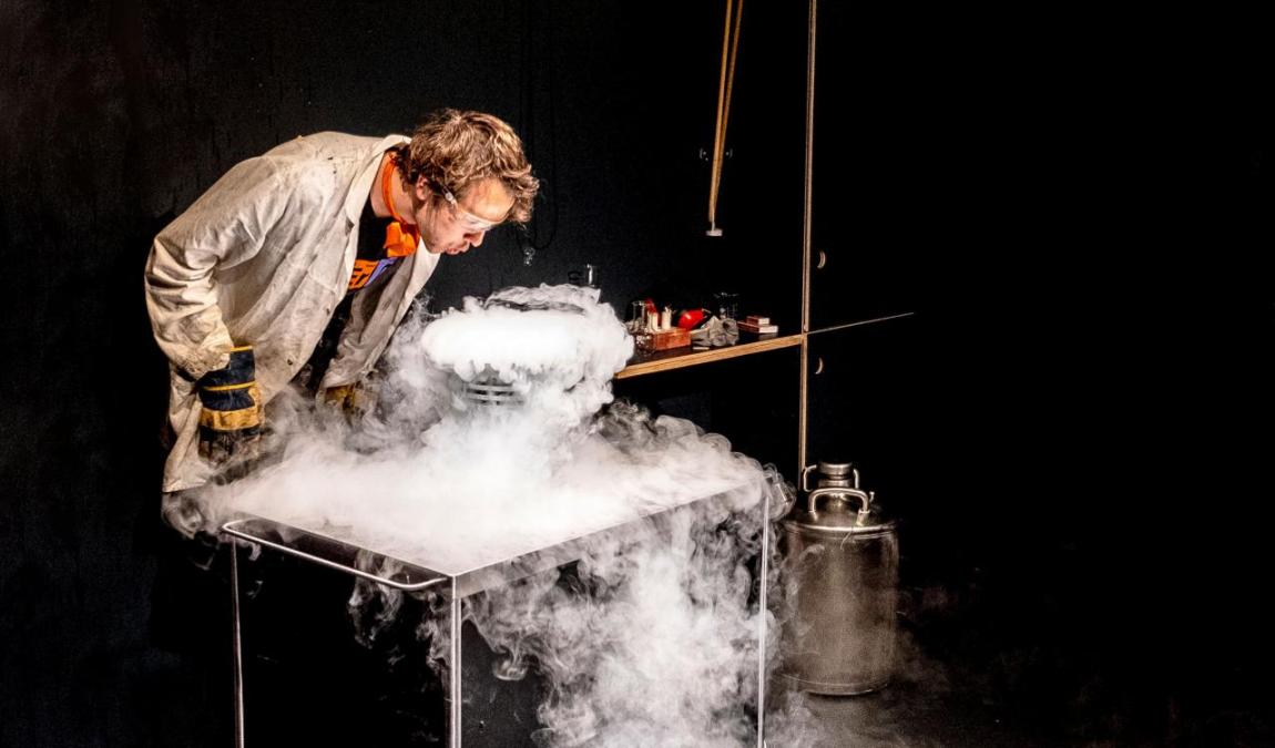 Vitenshow på Vitensenteret